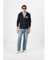 Tommy Hilfiger Sudadera Colour Flag Zip Through