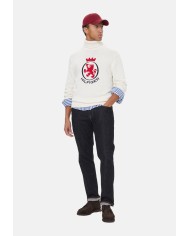 Tommy Hilfiger Jersey RWB Graphic Roll Neck