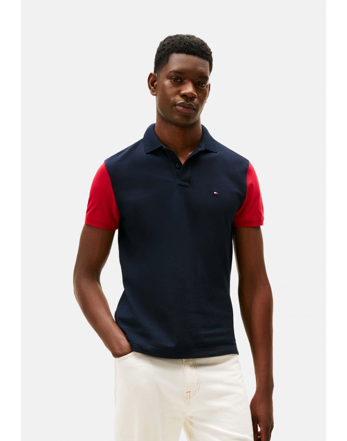 Tommy Hilfiger Polo RWB Blockin Reg Polo