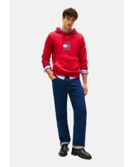 Tommy Hilfiger Sudadera capucha Linear Flag Graphic Hood