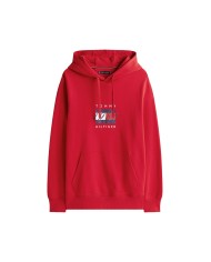 Tommy Hilfiger Sudadera capucha Linear Flag Graphic Hood