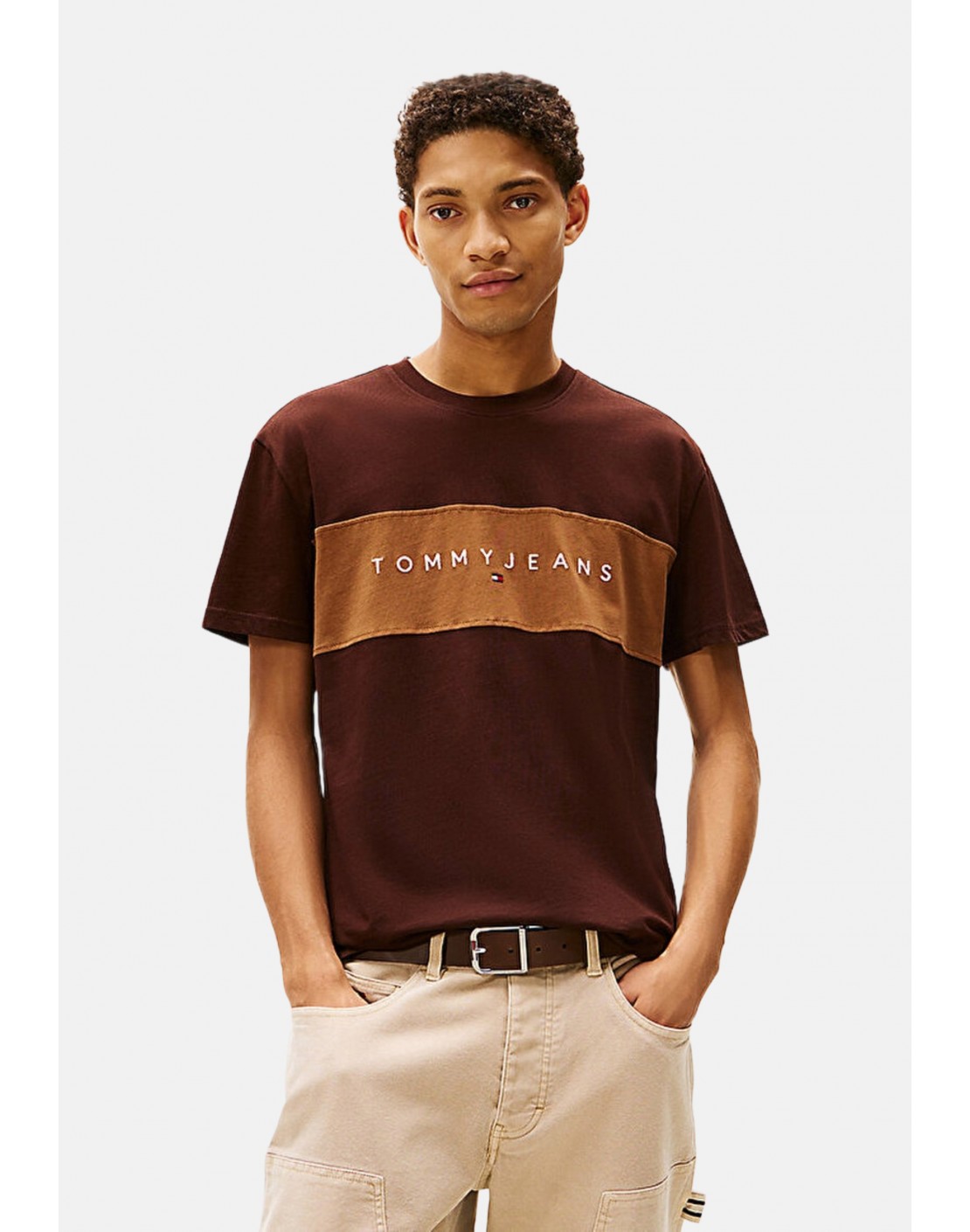 Tommy Jeans Camiseta TJM Reg CBLK Linear