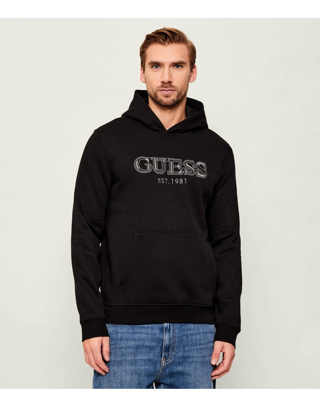 Guess Sudadera capucha Hooded Basic Sweatshirt