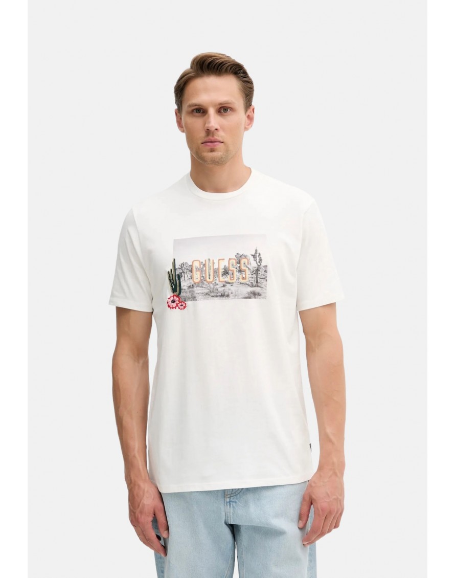 Guess Camiseta SS BSC Cactus Garden