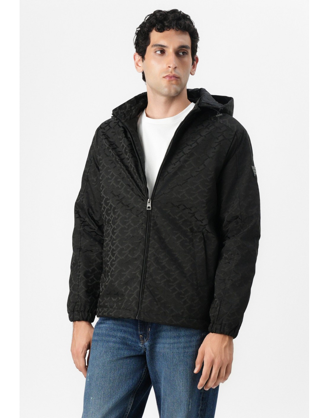 Guess Chaqueta Monogram Hooded Jacket