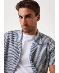 Guess Camisa punto SS Larson Knit Shirt