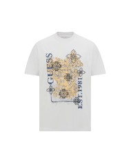 Guess Camiseta SS CN Faded Flower Tee