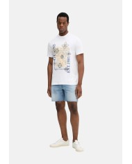 Guess Camiseta SS CN Faded Flower Tee