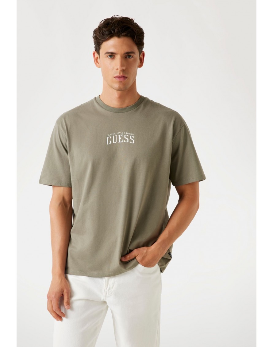 Guess Camiseta SS BSC Mirror Crest Tee