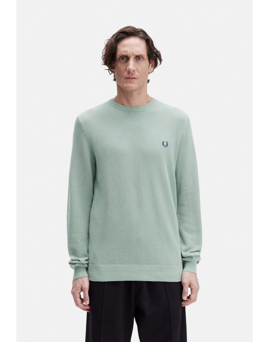 Fred Perry Jersey Pique Stitch Jumper