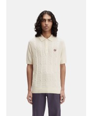 Fred Perry Polo Textured Cable Knit Shirt