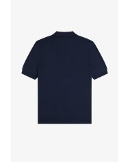 Fred Perry Polo Textured Stripe Knitted Shirt