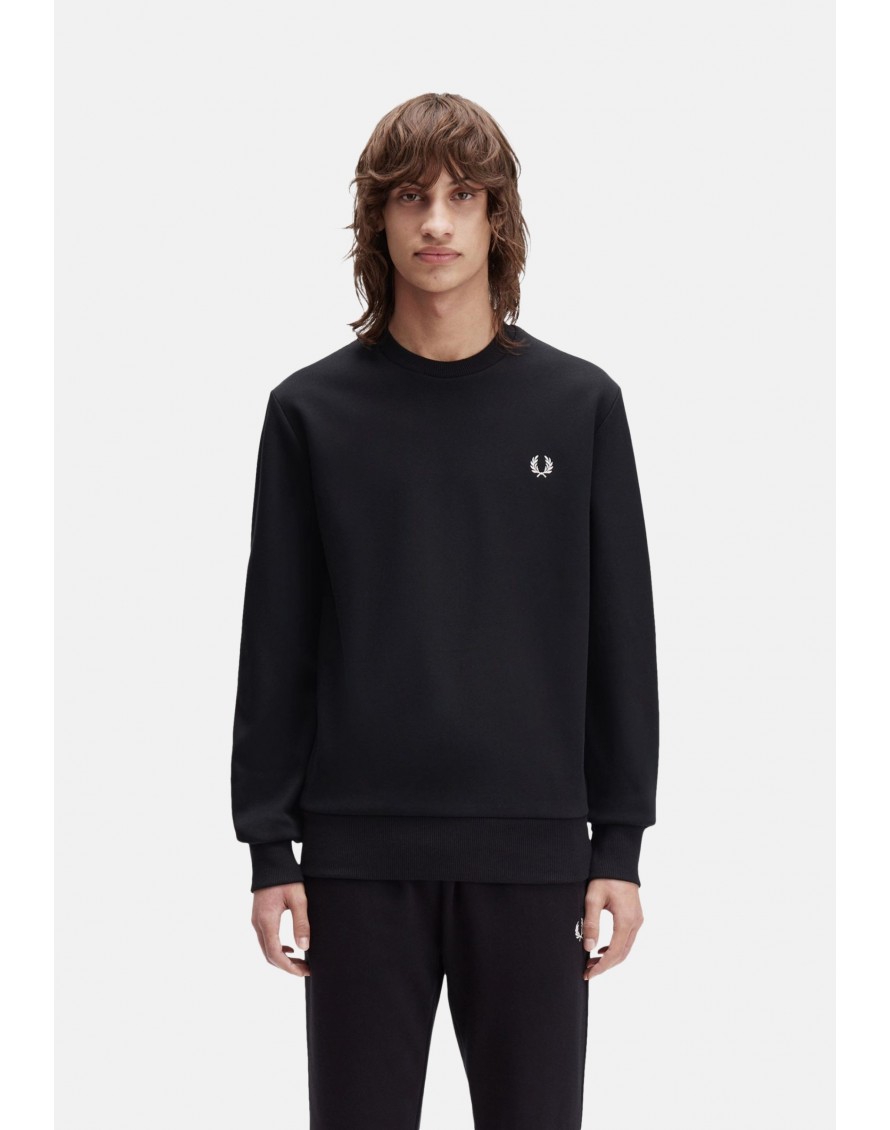 Fred Perry Sudadera Bold Branding Crewneck Sweatshirt