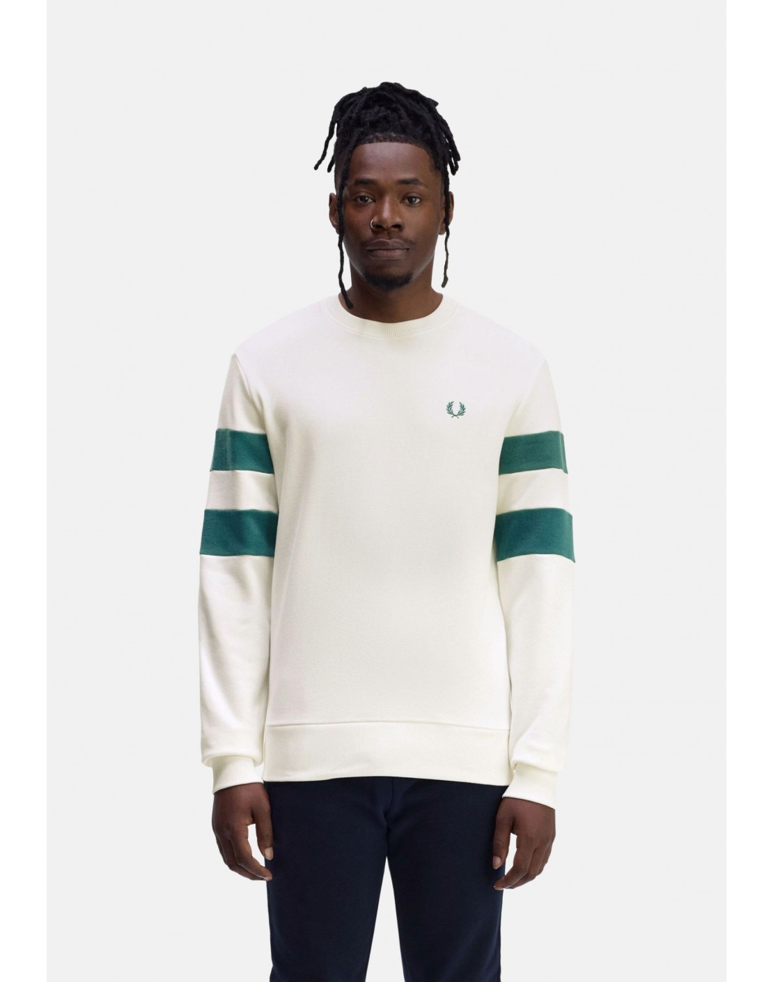 Fred Perry Sudadera Peached Tipped Sleeve Sweatshirt