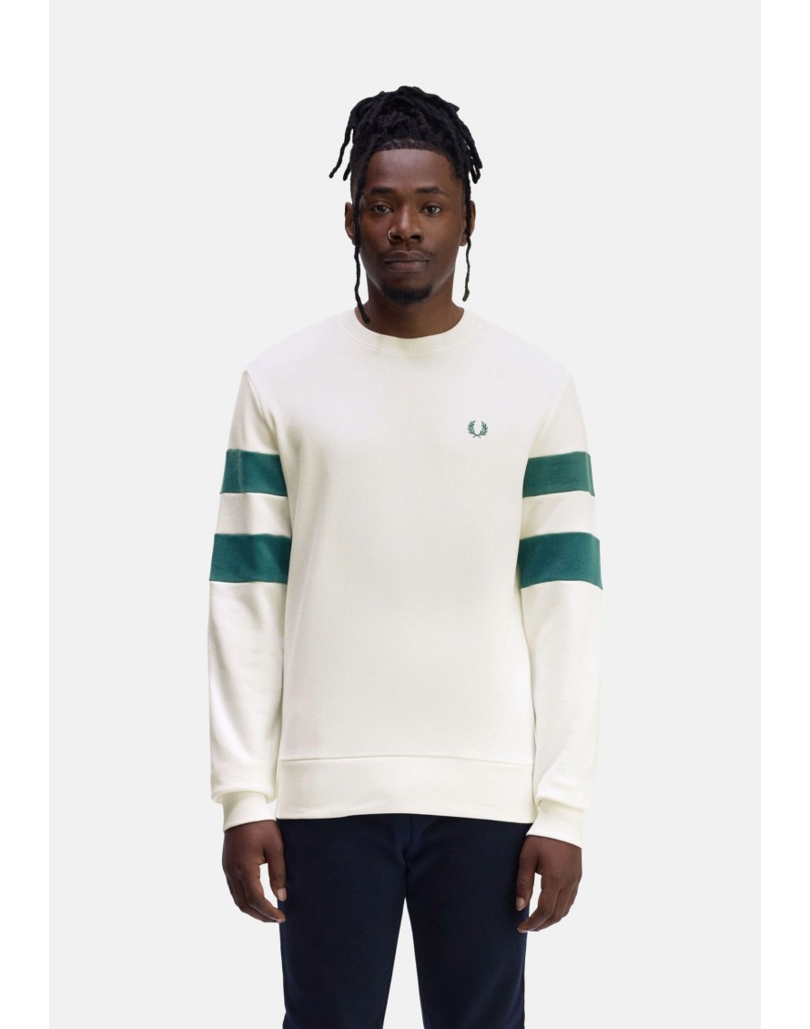 Fred Perry Sudadera Peached Tipped Sleeve Sweatshirt