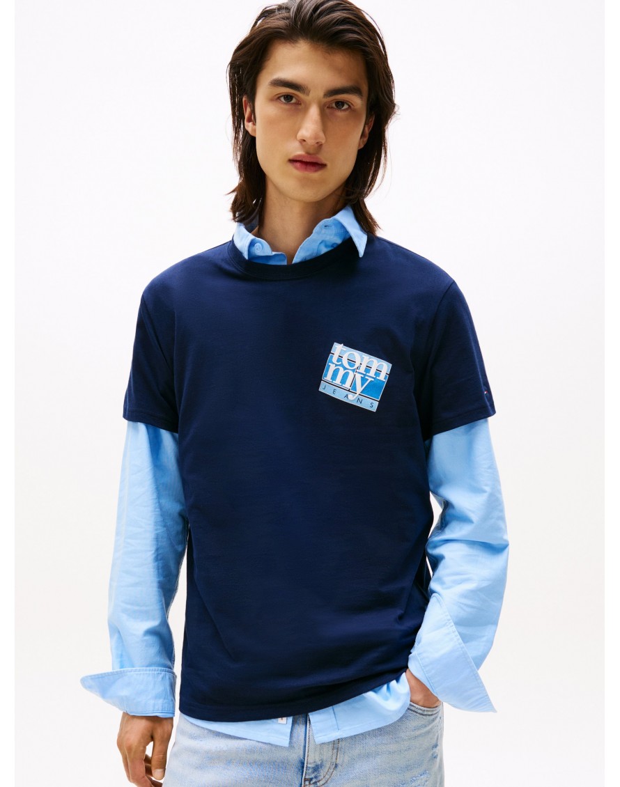 Tommy Jeans Camiseta TJM Reg Flag DNA Tee