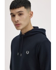 Fred Perry Sudadera con capucha y ribetes