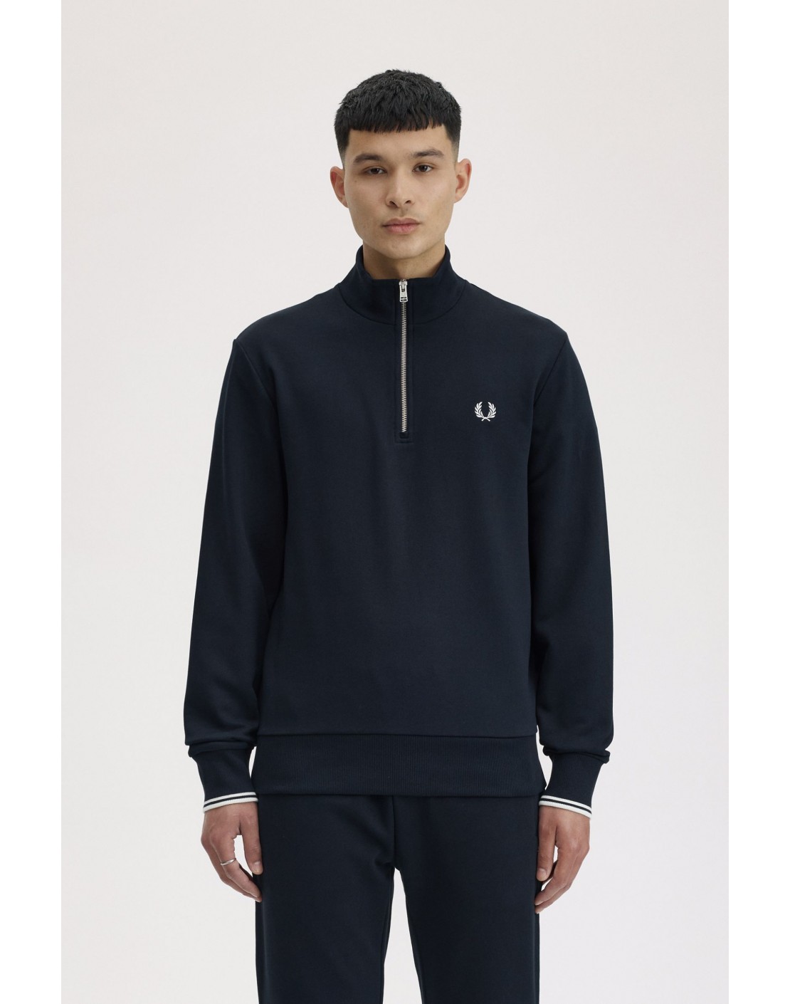 Fred Perry Sudadera Half Zip Sweatshirt