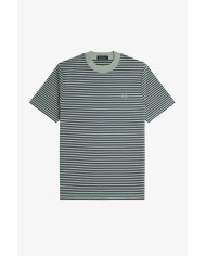 Fred Perry Camiseta Fine Stripe Heavy Weight Tee
