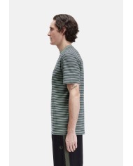 Fred Perry Camiseta Fine Stripe Heavy Weight Tee