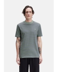 Fred Perry Camiseta Fine Stripe Heavy Weight Tee