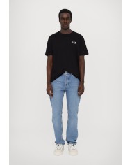 Emporio Armani Camiseta de punto de algodón Logo Series