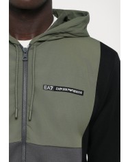 Emporio Armani Chaqueta Chándal capucha Athletic Colour Block