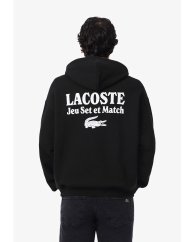 Lacoste Sudadera Capucha Estampada