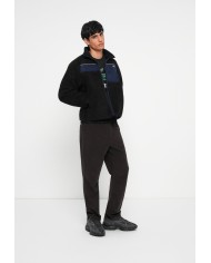 Lacoste Chaqueta de Borreguillo color block