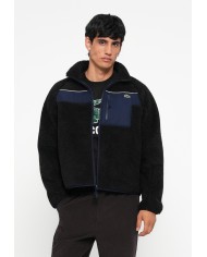 Lacoste Chaqueta de Borreguillo color block