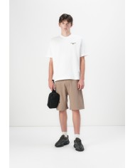 Lacoste Camiseta estampada de corte amplio de punto jersey grueso