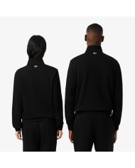 Lacoste Sudadera estampada con cuello alto y cremallera