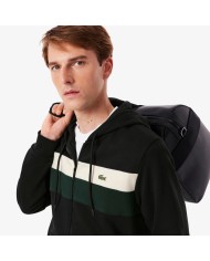 Lacoste Sudadera con capucha y cremallera color block