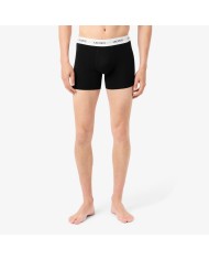 Lacoste Pack de 3 calzoncillos tipo bóxer de algodón elástico