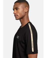 Emporio Armani Camiseta de punto de algodón Logo Series