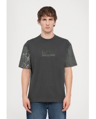 Emporio Armani Camiseta Graphic Series de punto de algodón