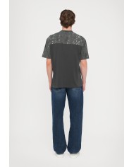 Emporio Armani Camiseta Graphic Series de punto de algodón