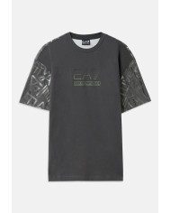 Emporio Armani Camiseta Graphic Series de punto de algodón