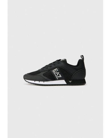 Emporio Armani Zapatillas Deportivas Black and White Laces