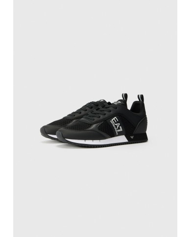Emporio Armani Zapatillas Deportivas Black and White Laces