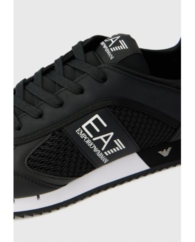 Emporio Armani Zapatillas Deportivas Black and White Laces