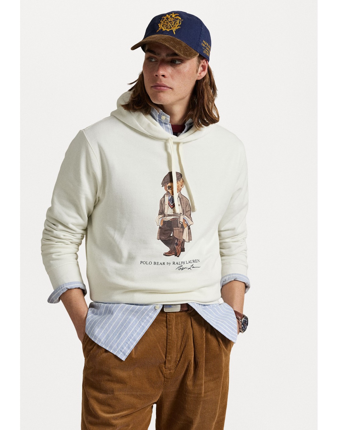 Ralph Lauren Sudadera capucha con Polo Bear