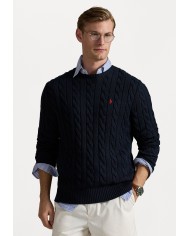 Ralph Lauren Jersey de algodón en punto de ochos