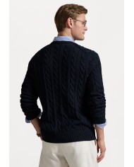 Ralph Lauren Jersey de algodón en punto de ochos