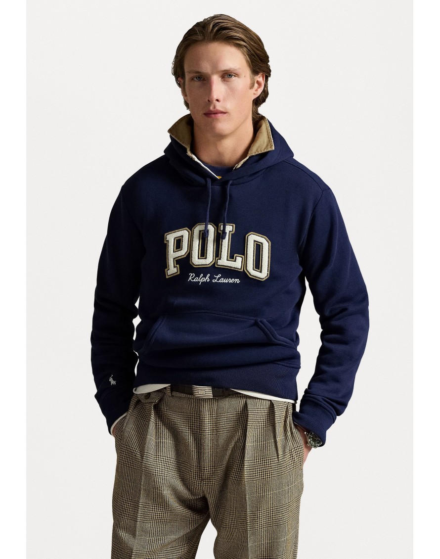Ralph Lauren Sudadera capucha de felpa con logotipo