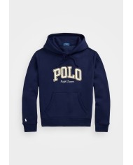 Ralph Lauren Sudadera capucha de felpa con logotipo