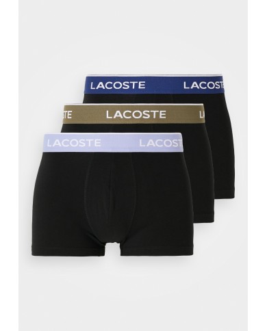 Lacoste Pack de 3 calzoncillos de algodón elástico