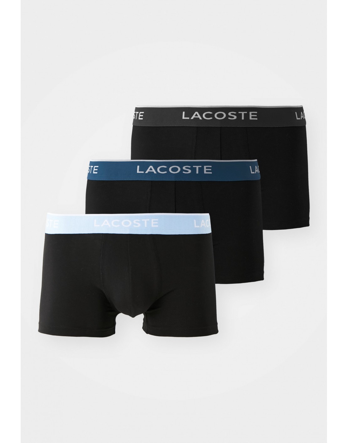 Lacoste Pack de 3 calzoncillos de algodón elástico