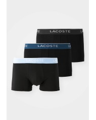 Lacoste Pack de 3 calzoncillos de algodón elástico