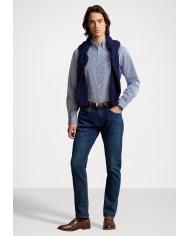 Ralph Lauren Camisa de popelina elástica Custom Fit